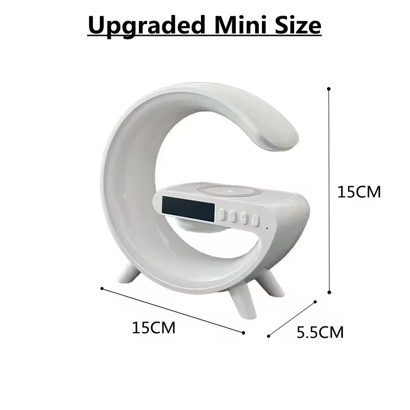 rgb charging station ith alarm clock