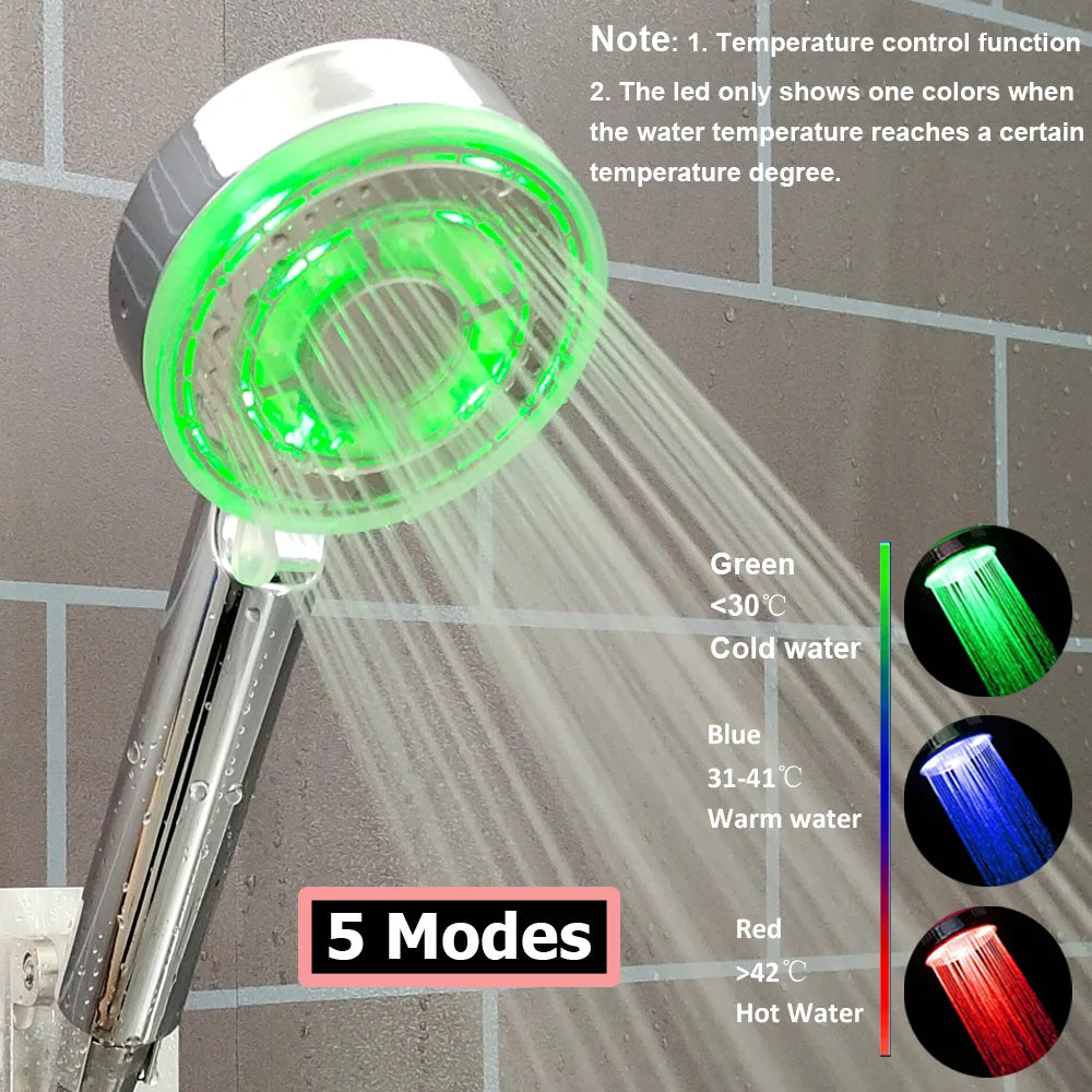vorex aquaglow shower head