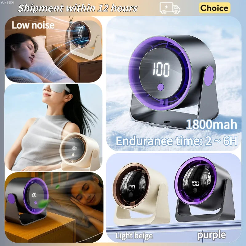smart desk fan
