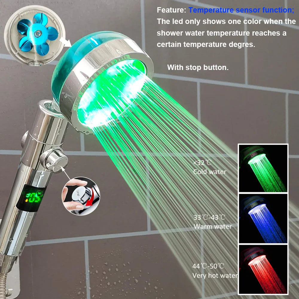 vorex aquaglow shower head