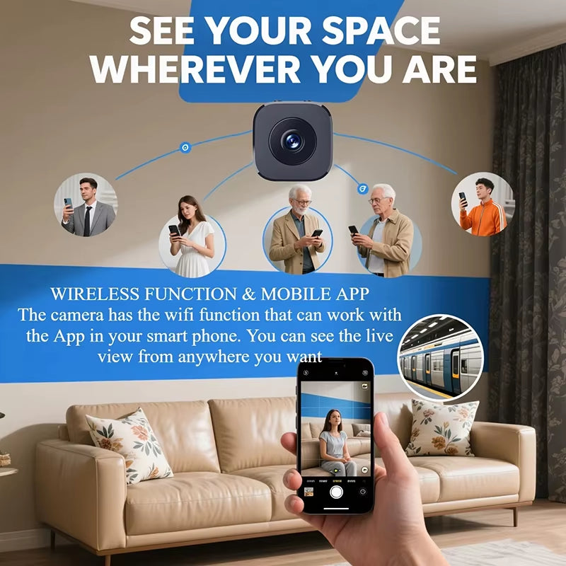 smart mini security camera