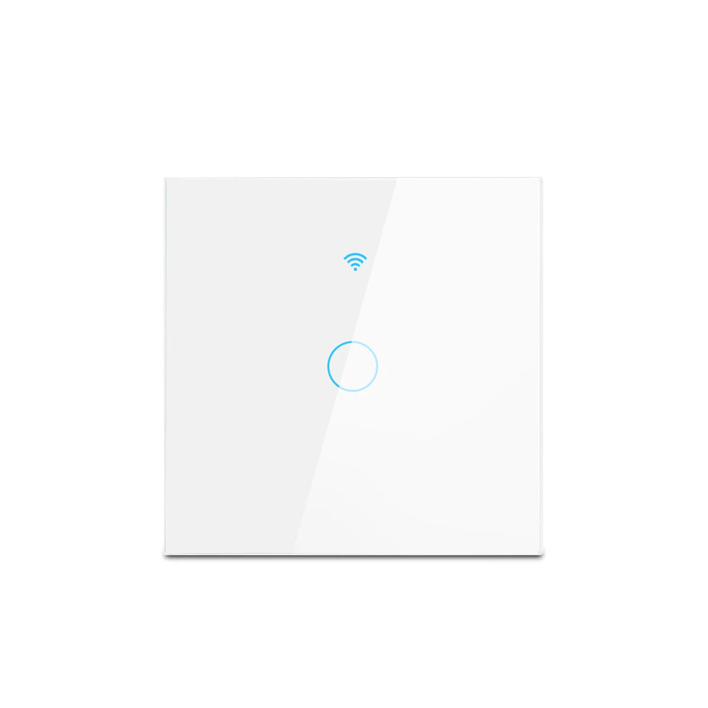 Smart Home Tuya Smart Life Wifi Switch Wall Panel Touch Switch Network Light Switch Circuit Breaker Work with Alexa/Google Home