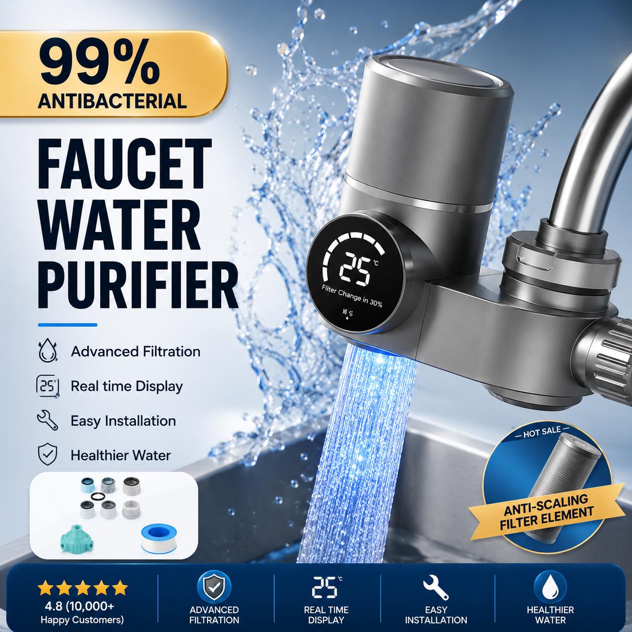 VOREX Smart Faucet Filter