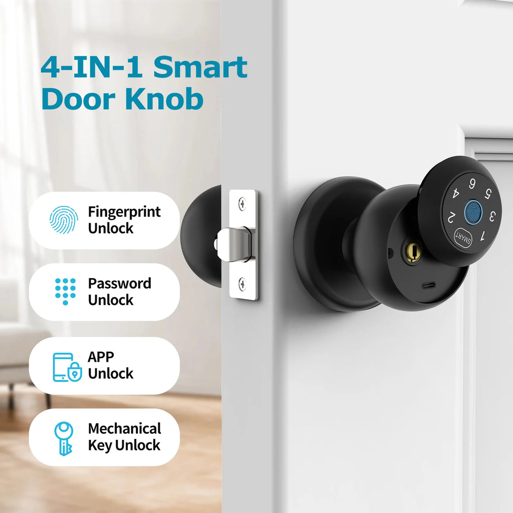 VOREX ROUND SMART DOOR LOCK