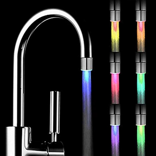 led lighting for faucet